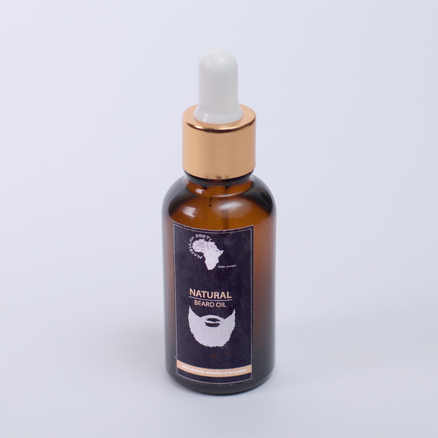 Natural Beard Oil (Sweet Almond, Baobab & Sandlewood Oil)