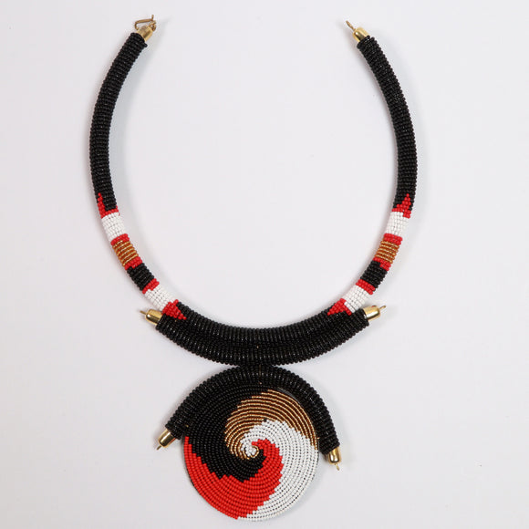 Sun-Disk Necklace (Beads)