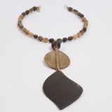 Tribal Necklace (Brass & Cow Bone)