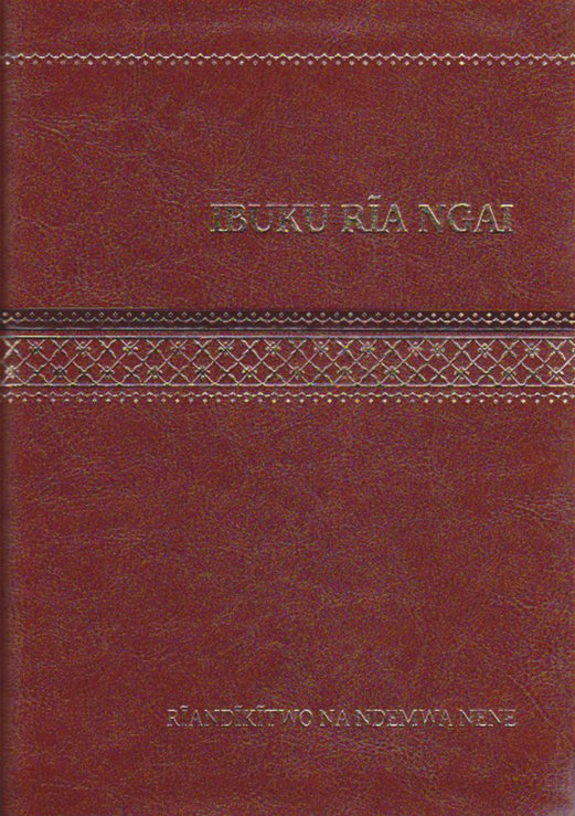 IBUKU RĪA NGAI - RĪANDĪKĪTEO NA NDEMWA NENE (GIKUYU BIBLE - WITH LARGE FONT)