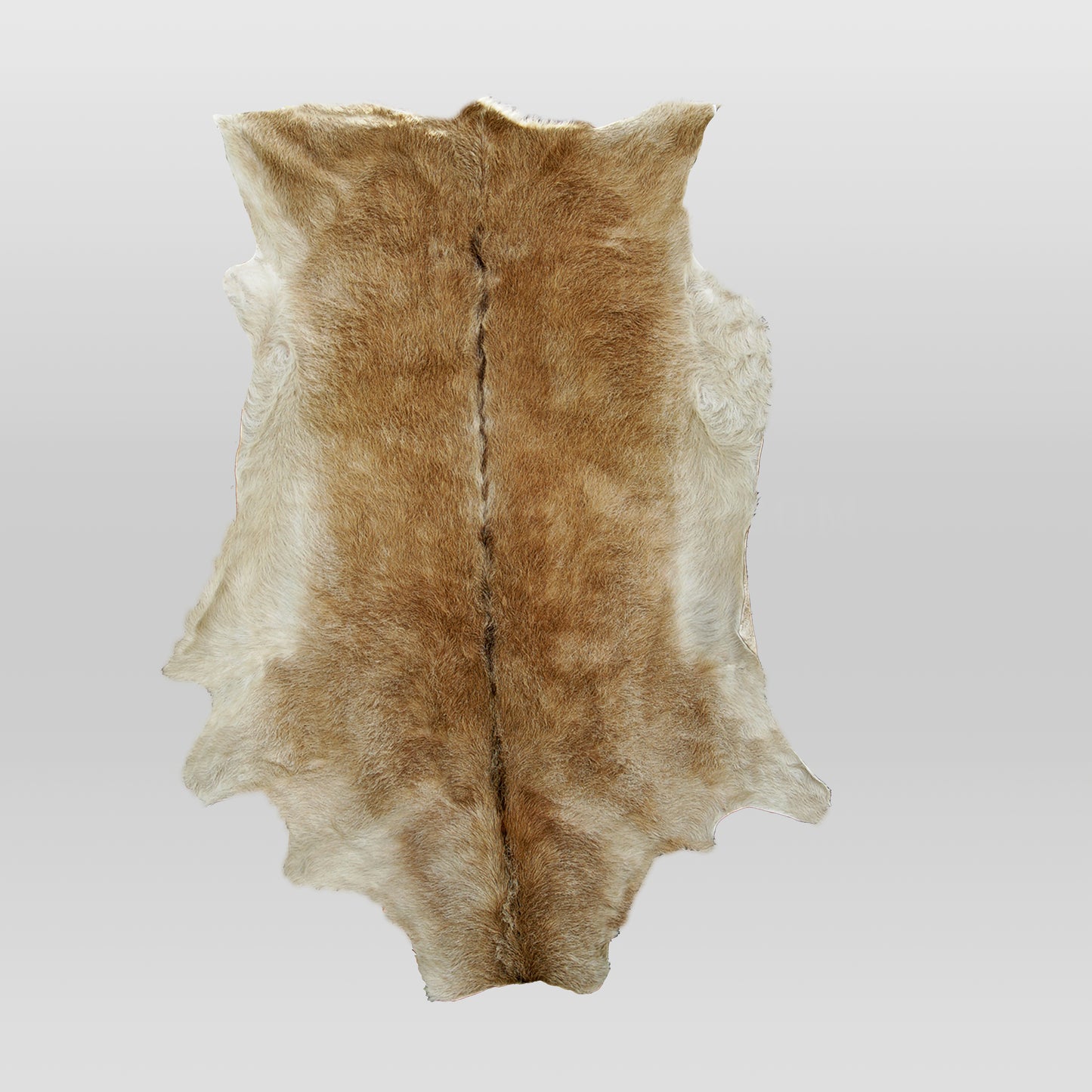 Goat-hide Rug - Dirty Brown (Kīhuria)