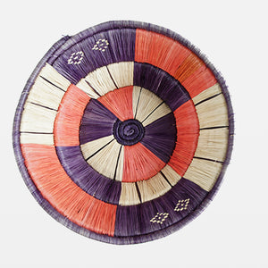Gatarūrū (Small tray) - Red, purple & beige