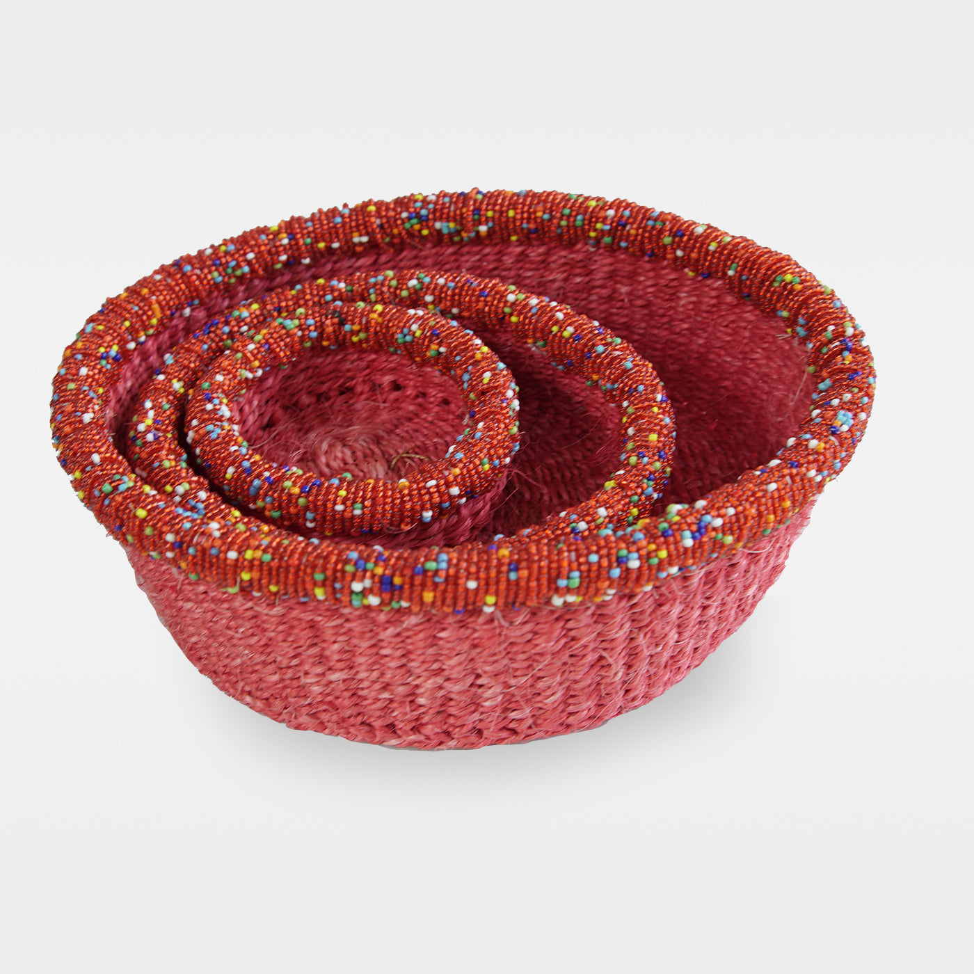 Small tray (Tūtarūrū) 4-in-1 - Red